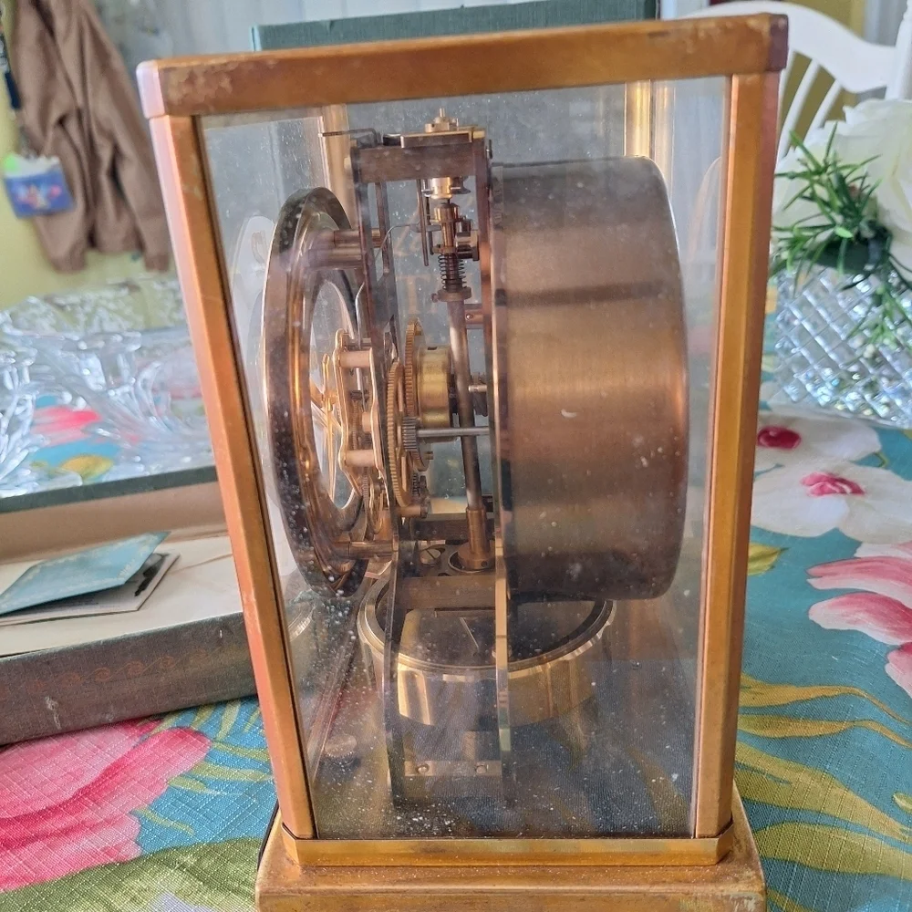 Atmos Clock Jaeger Lecoultre Gold 1958
